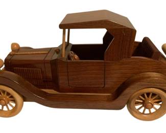 367 - Wooden Handmade 1930 Model A - 7 x 15 x 5.5