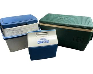26 - Group Lot of 3 Coolers