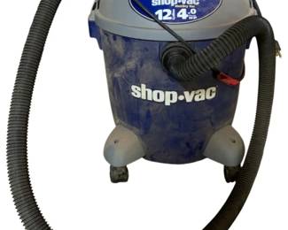 569 - Shop-Vac 12 Gallon 4.9 HP (Description): Used as is electric/electronic/mechanical item. No guarantee all components, untested.
