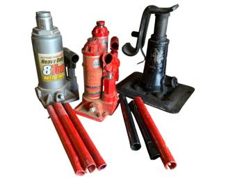 64 - Lot of Bottle Jacks