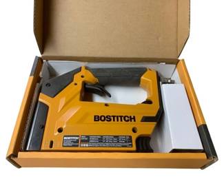 536 - Bostitch Pneumatic Stapler Gun in Box - 10" Long (Description): Used as is electric/electronic/mechanical item. No guarantee all components, untested.