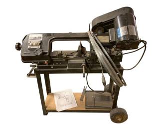 513 - Buffalo Metal Cuffins Band Saw - 36 x 37 x 16 (Description): Used as is electric/electronic/mechanical item. No guarantee all components, untested.