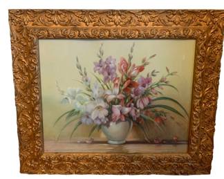 333 - Vintage Framed Picture - 23 x 27
