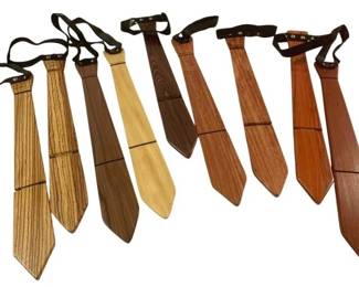 251 - 9 Wooden Ties - 17 Inches