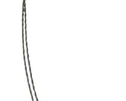 1020 - Sterling Silver Necklace with Butterfly Pendant (Description): Necklace is 20 inches in length and is stamped.