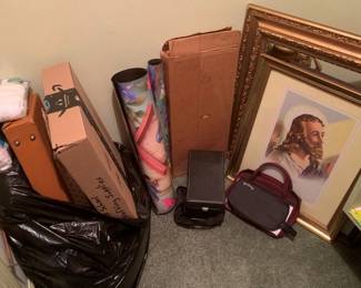 469 - Group Lot of Assorted Items - Picture Frames (Description): & More