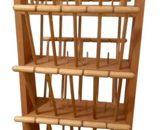 308 - Wooden Magazine Rack - 30 x 14 x 13
