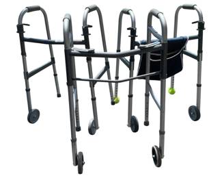 91 - 3 Walkers w/ Wheels