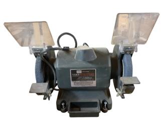 508 - Bench Grinder 1/3 HP Sears Craftsman - 15 x 10 x 9 (Description): Used as is electric/electronic/mechanical item. No guarantee all components, untested.