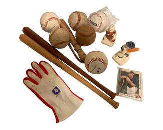 415 - Group Lot of Assorted Baseball Items