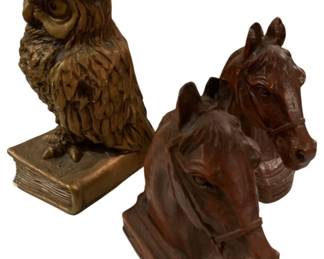 257 - Assorted Book Ends - 9 Inches