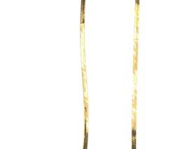 1018 - 14K Gold Stamped Necklace - 16 Inches