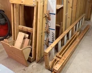 577 - Group Lot of Assorted Wood Items