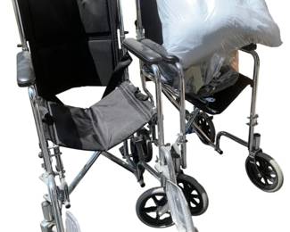 93 - Pair of Wheelchairs w/ Accessories