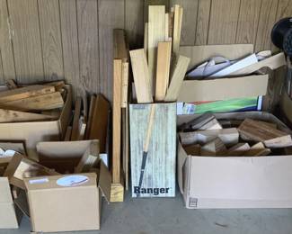 54 - 8 Boxes of Assorted Wood