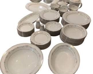 162 - Noritake China (Fairmont 6102) - 71 Pieces