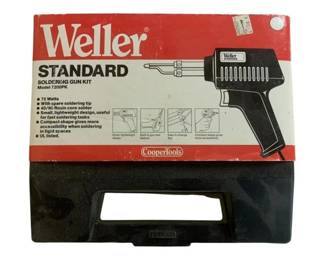 525 - Weller Standard Soldering Gun Kit (Description): Used as is electric/electronic/mechanical item. No guarantee all components, untested.