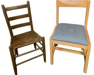 234 - 2 Chairs - 33 x 18 x 17.25