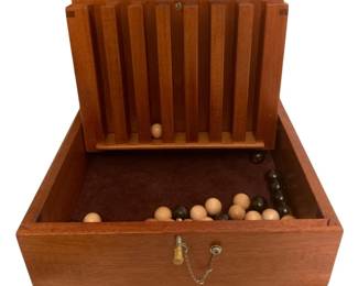 380 - We Games Wood Captains Mistress Game (Description): 3 x 11 x 9.5