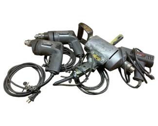 535 - 4 Electric Impact Guns - 14" Long (Description): Used as is electric/electronic/mechanical item. No guarantee all components, untested.