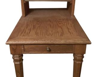 214 - One Drawer End Table - 27 x 16 x 24