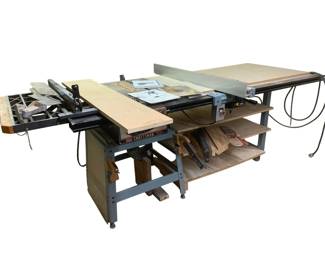 564 - Craftsman 10" Table Saw w/ Delta Unifence Saw (Description): Guide Used as is electric/electronic/mechanical item. No guarantee all components, untested.