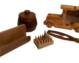 377 - Lot of Assorted Wood Items