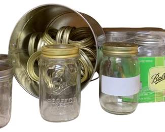154 - Lot of Ball and Other Mason Jars