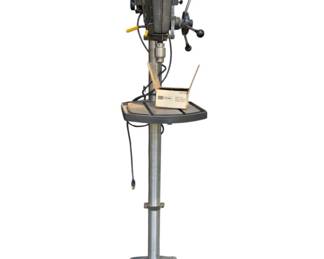 4 - Sears Craftsman Heavy Duty 15.5 Inch Drill Press (Description): 72 x 28 x 15 ON/OFF Switch Does Work Used as is electric/electronic/mechanical item. No guarantee all components, untested.