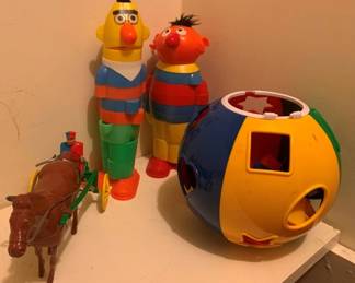 403 - Group Lot of Vintage Toys - 10" Tall