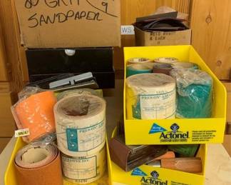532 - Group Lot of Assorted Sandpaper