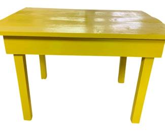 518 - Painted Wood Table - 27 x 40 x 27.5