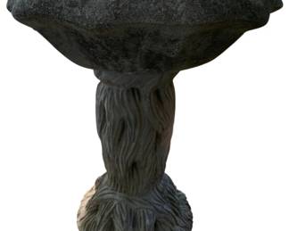 111 - Concrete Bird Bath - 20 x 18