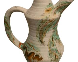 400 - Nemadji Pottery Vase - 8 x 6 x 3