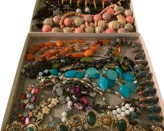 448 - Group Lot of Assorted Necklaces