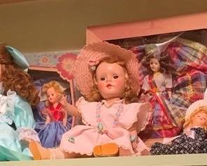 473 - Shelf Lot of Assorted Dolls