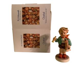 458 - Goebel Boy with Horse in Box - 3.5" Tall