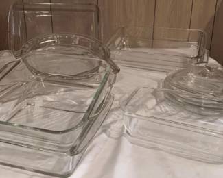 197 - Glass Bake Ware (Description): Pyrex and Others