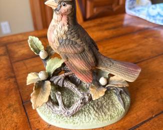 Porcelain cardinal
