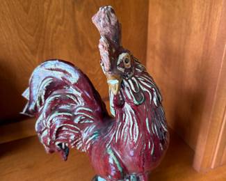 Ceramic chicken