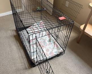 Medium and large dog crates