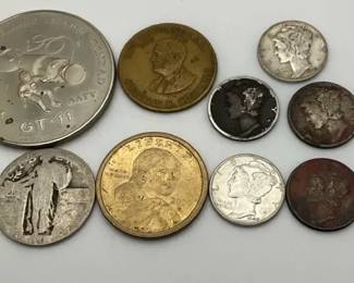 Mercury Dimes, Commemorative Coins And More