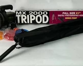 MX 2000 Tripod, Spotlight  Accessories