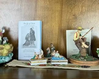 Norman Rockwell, Limoges  Religious Figurine Dcor