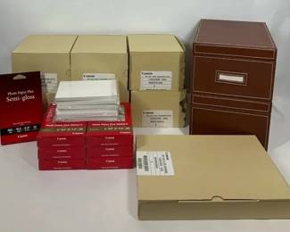 Canon Photo Paper, Media Supplies  Storage Boxes