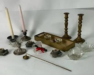 Brass Candlesticks, Candle Holders  Decorative Accent Pieces
