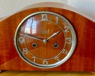 midcentury chiming clock
