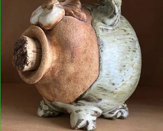 midcentury ceramic pyggi bank