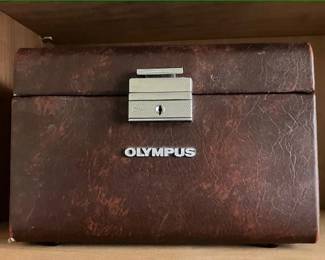 Original Olympus Camera with case and objective