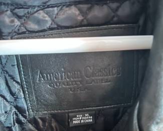 American Classics Vintage Leather Jacket XL